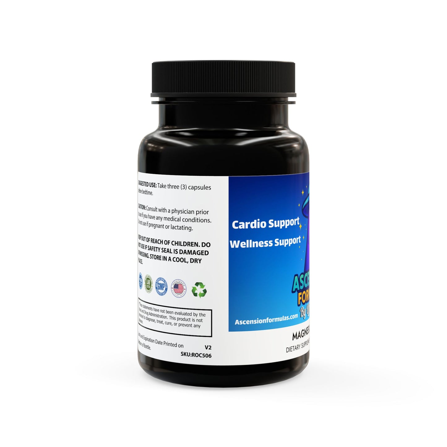 Magnesium Zinc Blend Supplement (90 Capsules)