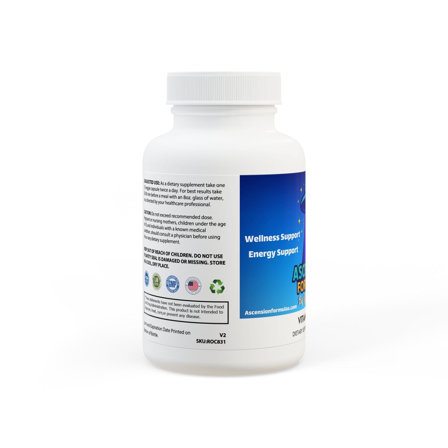 Vitamin K2 + D3 Blend Supplement (60 Capsules)