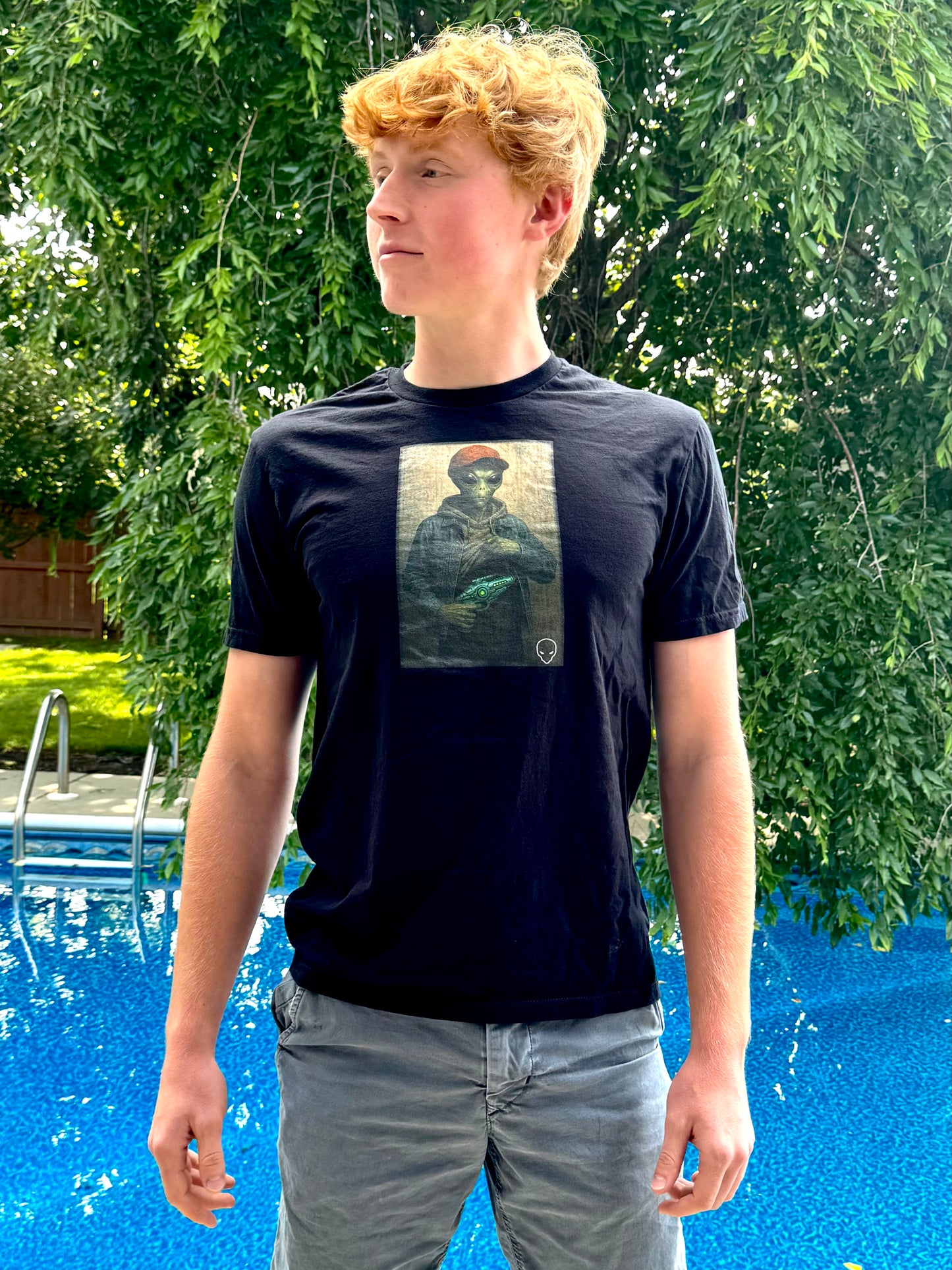 Stay Strapped Alien Shirt
