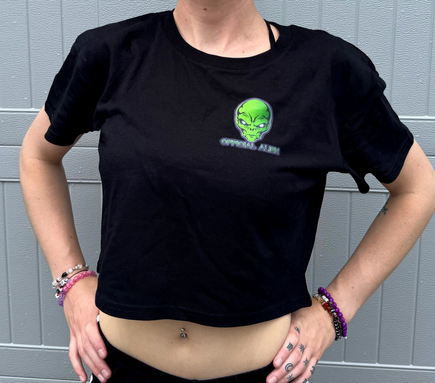 Official Alien Crop Top