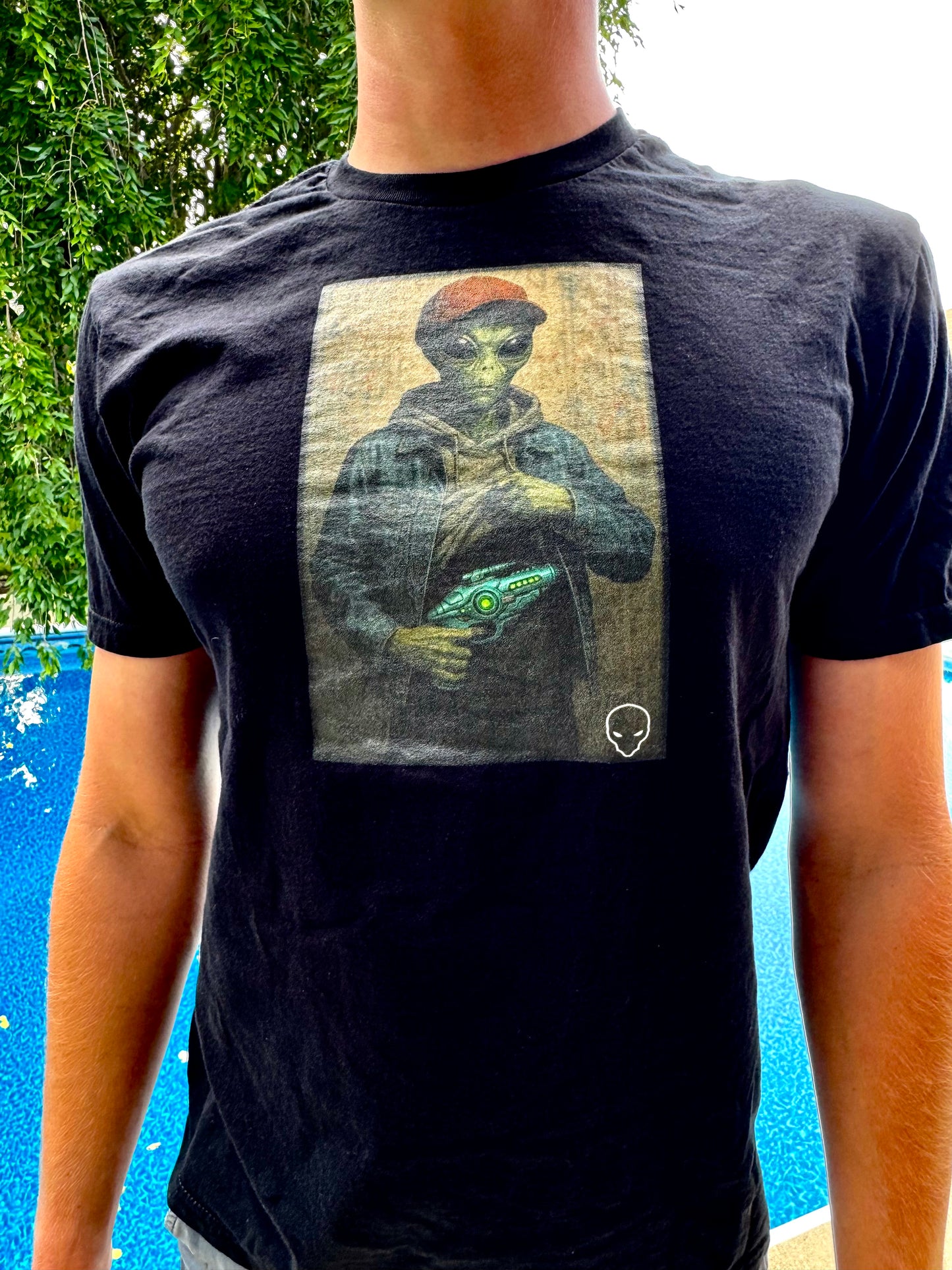 Stay Strapped Alien Shirt