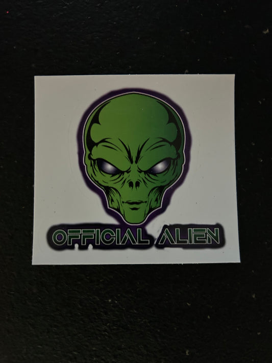 Official Alien Sticker