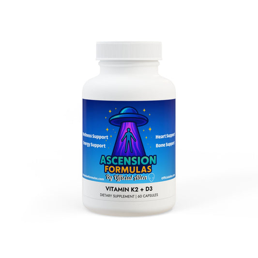 Vitamin K2 + D3 Blend Supplement (60 Capsules)
