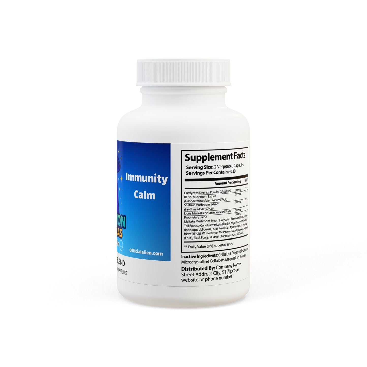 Mushroom Blend Supplement (60 Capsules)