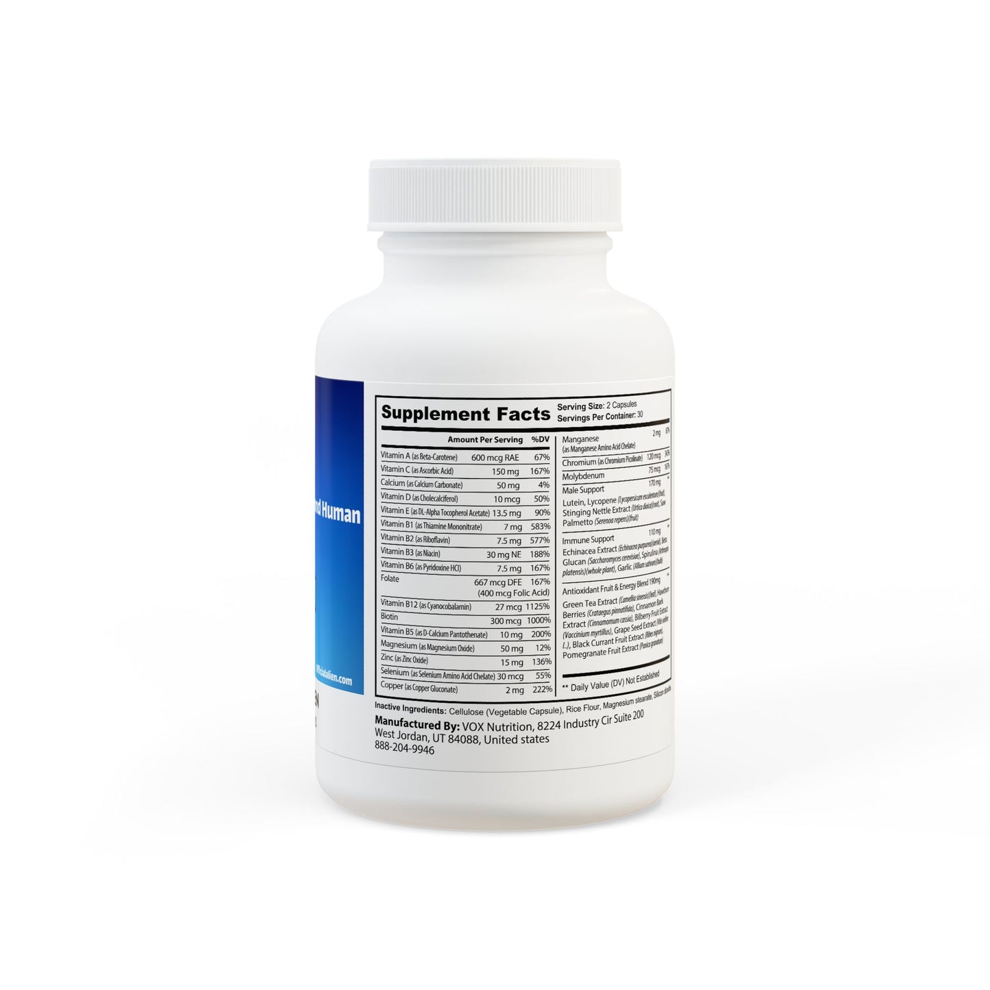Multivitamin for Men Supplement (60 Capsules)