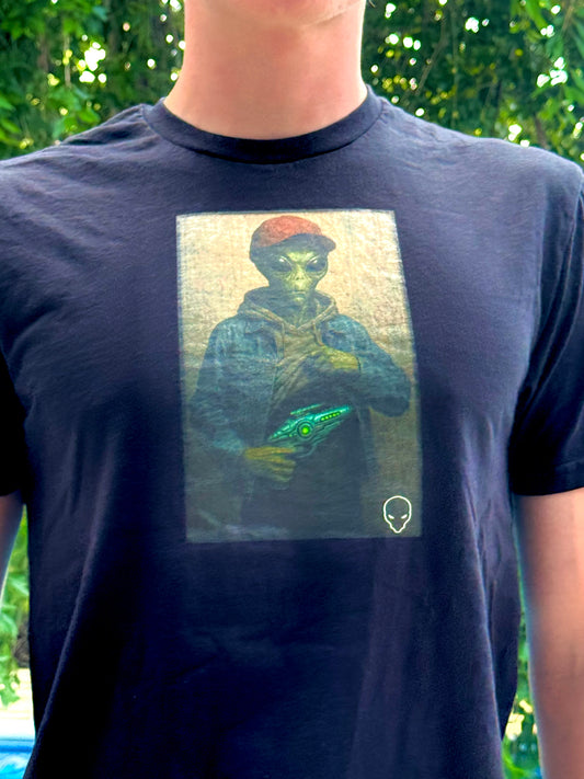 Stay Strapped Alien Shirt