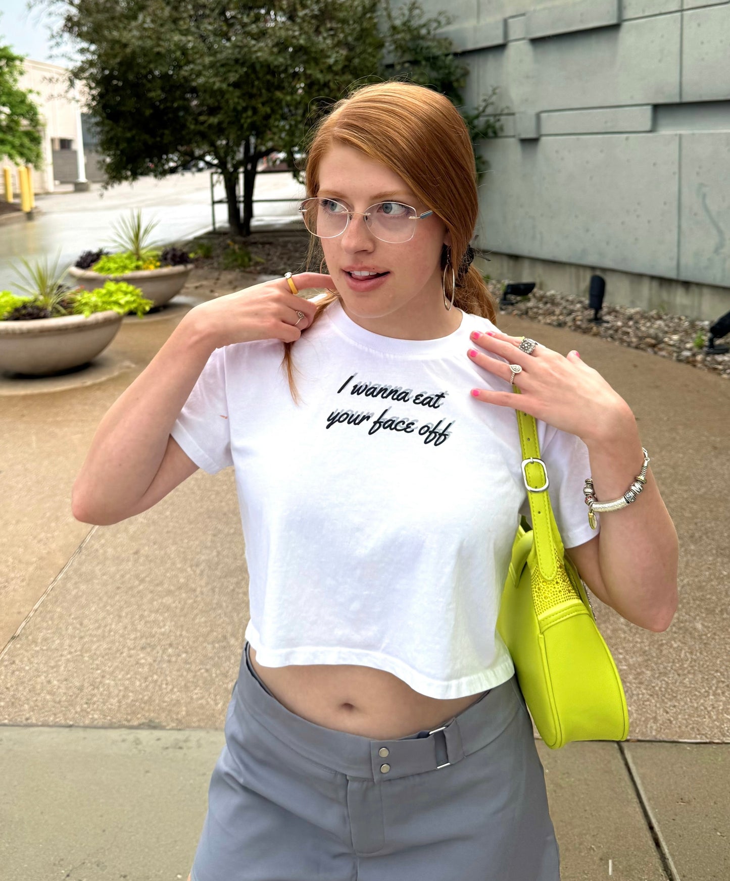 Face Eater Crop Top