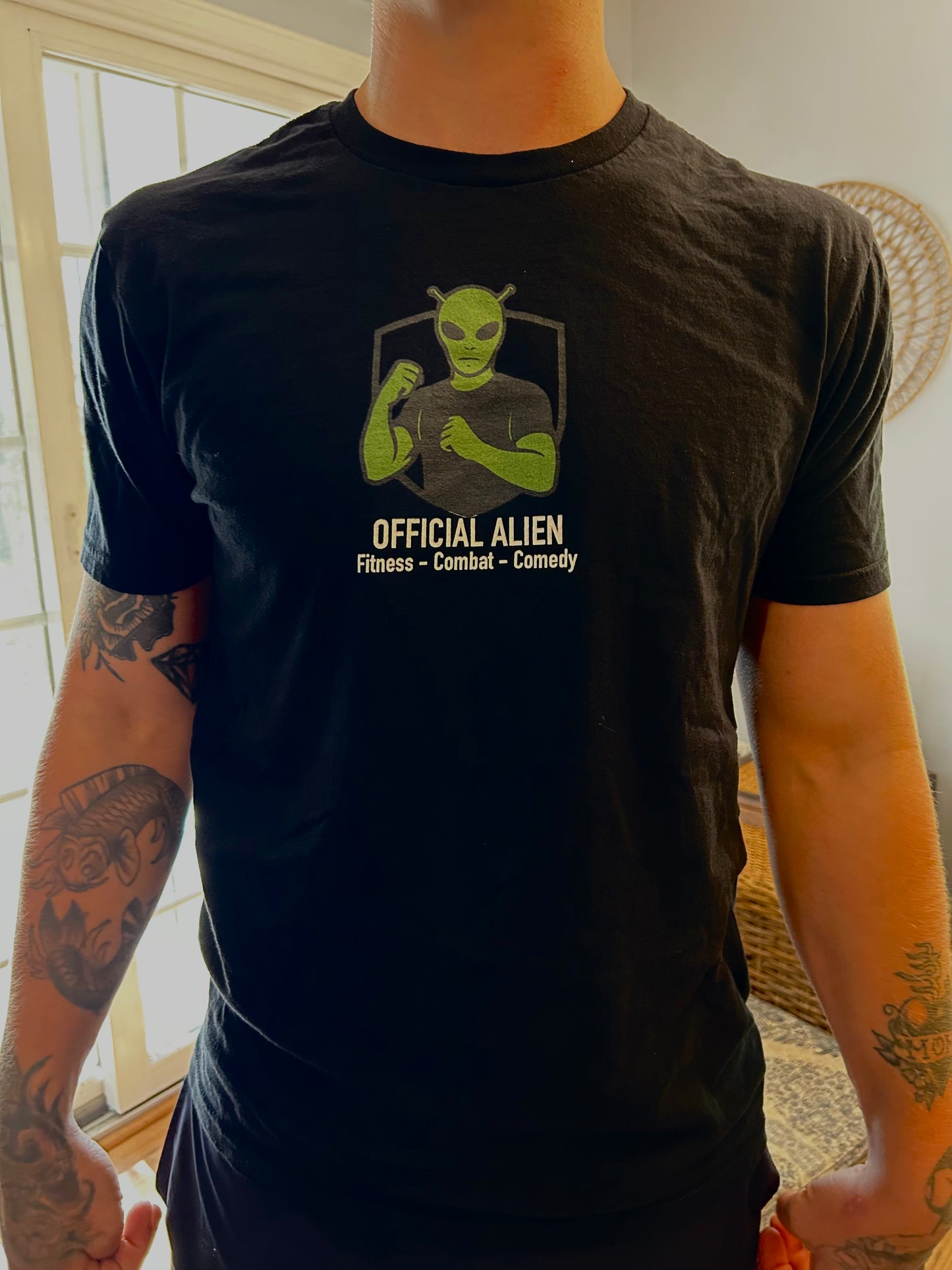 Fighting Green Alien Tee